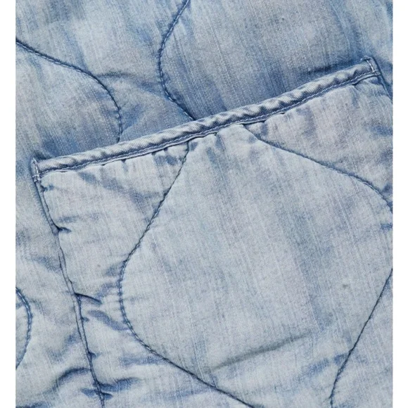 Rails Light Blue Quilted Women's Jacket - Picture 4 of 5